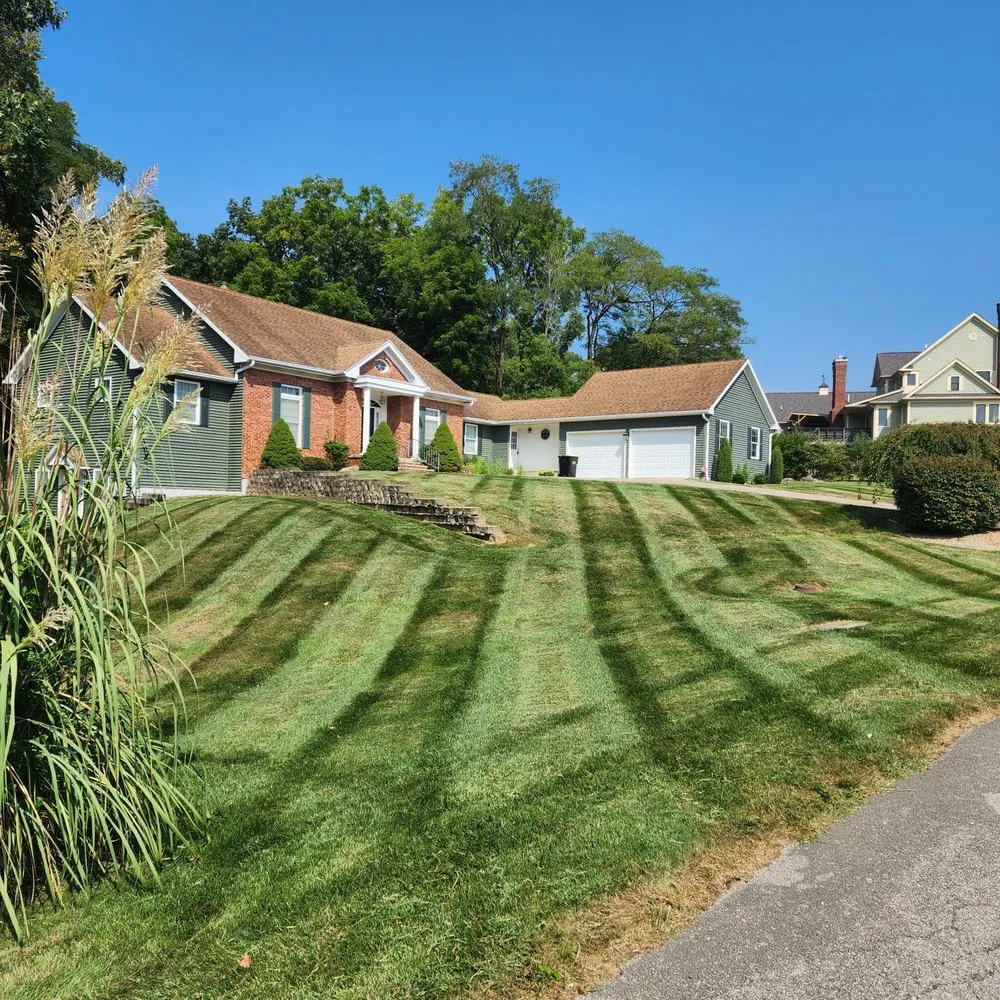 Professional yard maintenance in Bloomington, IN by Pruett's Lawn and Land