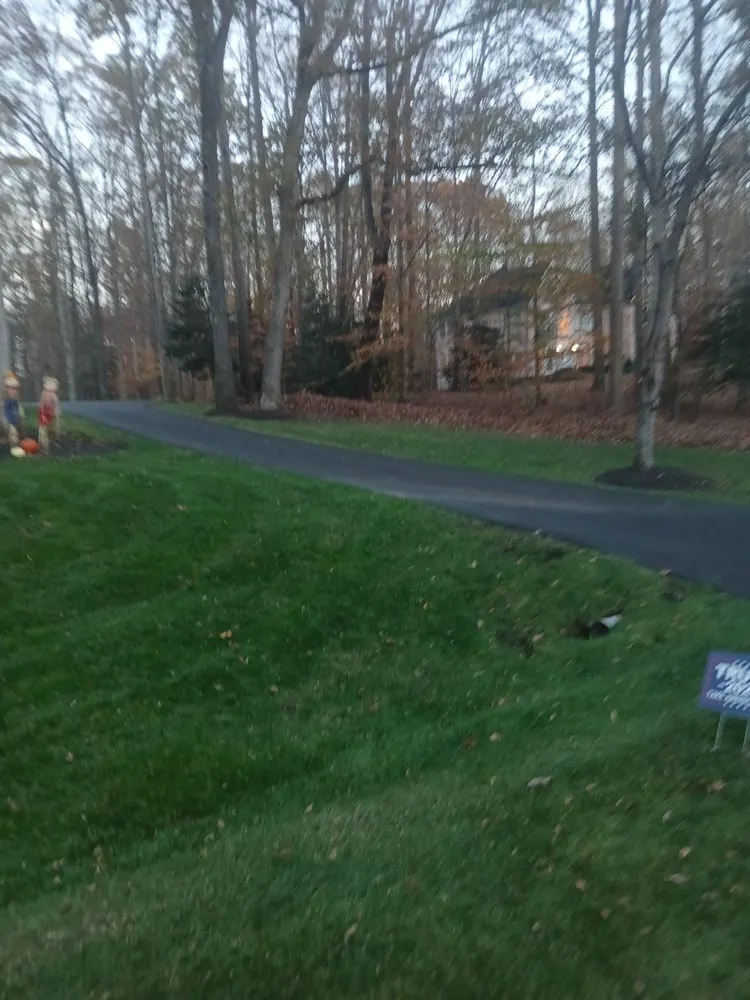 Custom residential landscaping in Spotsylvania Courthouse, VA by Prutty work lawn care and landscape services