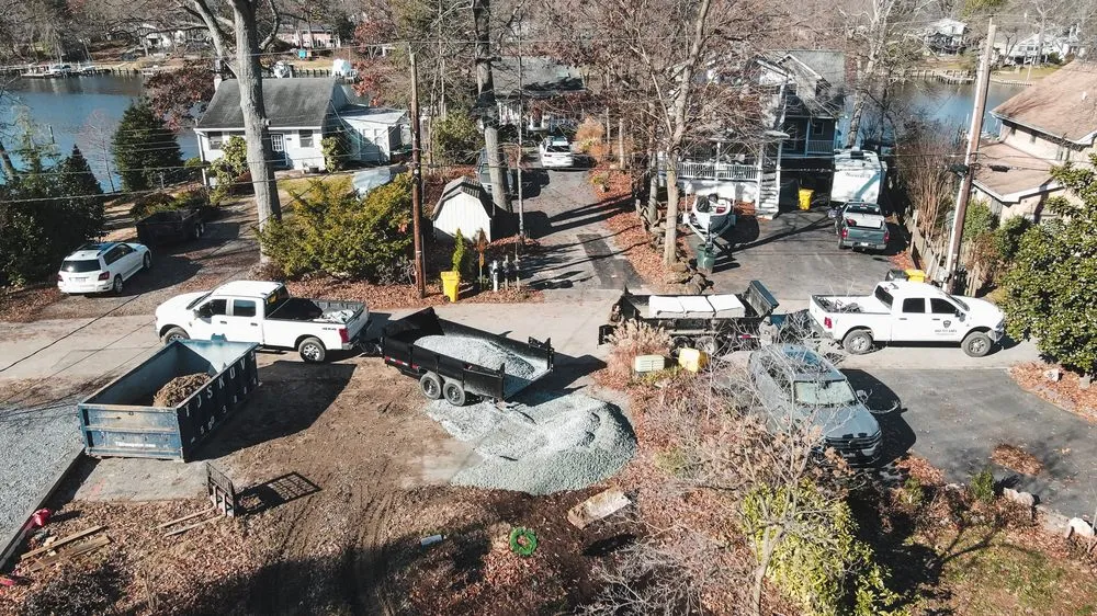 Reliable yard cleanup service for beautiful yards in Essex, MD by PTG Landscape