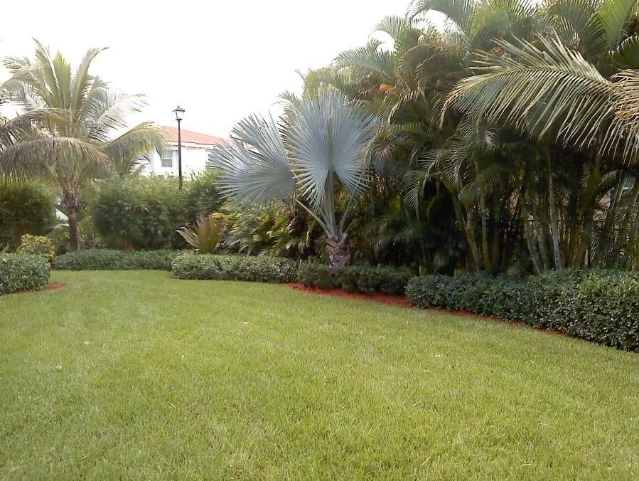 Custom garden landscaping near you across Hobe Sound, FL - P.T.I. Pressure Washing & Landscaping, Inc.