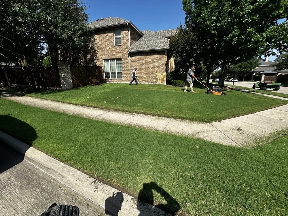 Local garden landscaping near you in Farmers Branch, TX by Pugas Landcaping