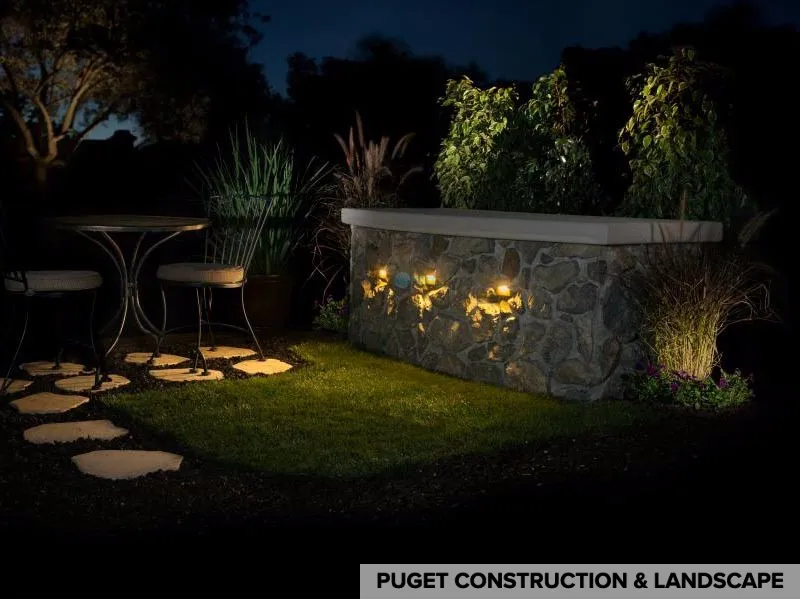 Custom garden landscaping experts serving Lynden, WA - Puget Construction & Landscape