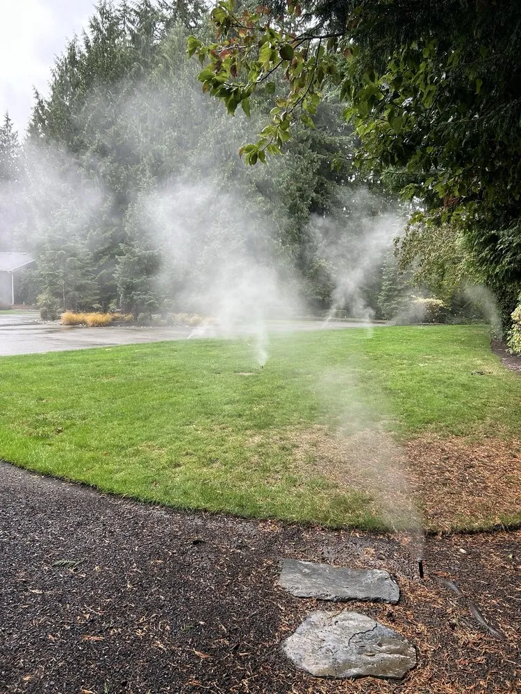 Custom outdoor landscaping with custom design across Lake Stevens, WA - Puget Sound Irrigation, Landscape and Drainage