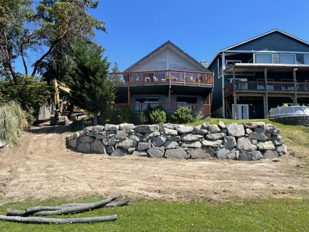 Custom landscape design in Olympia, WA by Puget Sound Landscape & Supply