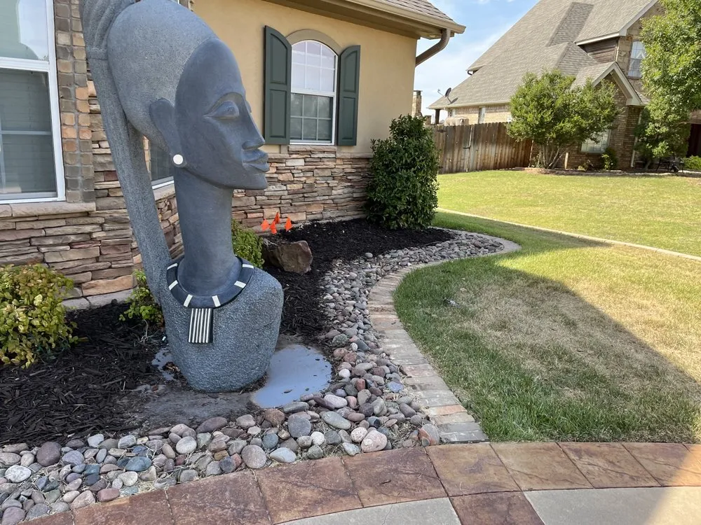 Top-rated lawn mowing service for residential properties in Burkburnett, TX by Pugs Green Lawn And Contract Service