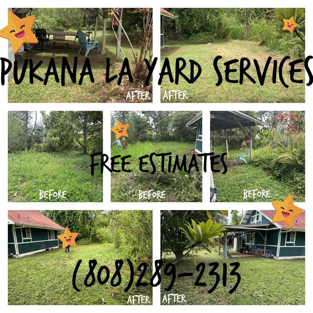 Affordable outdoor landscaping for residential properties in Kurtistown, HI by Pukana La Yard Services