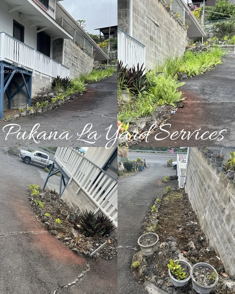Top-rated residential landscaping for beautiful yards in Kurtistown, HI by Pukana La Yard Services