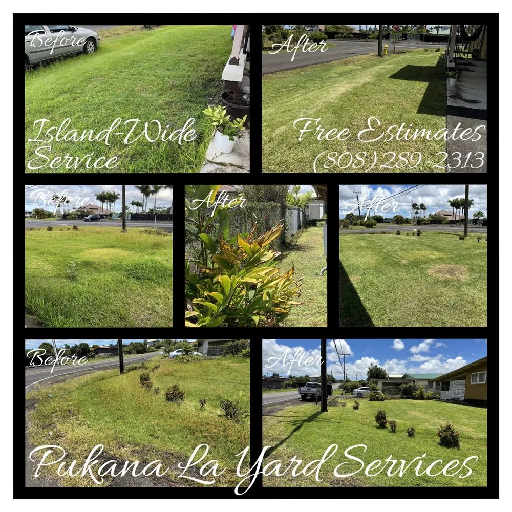 Local garden landscaping in Kurtistown, HI - Pukana La Yard Services