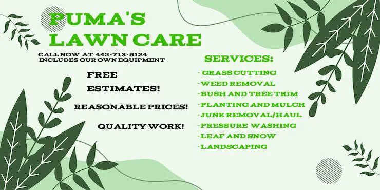 Affordable residential landscaping for homes across Brooklyn Park, MD - Puma's Lawn Care