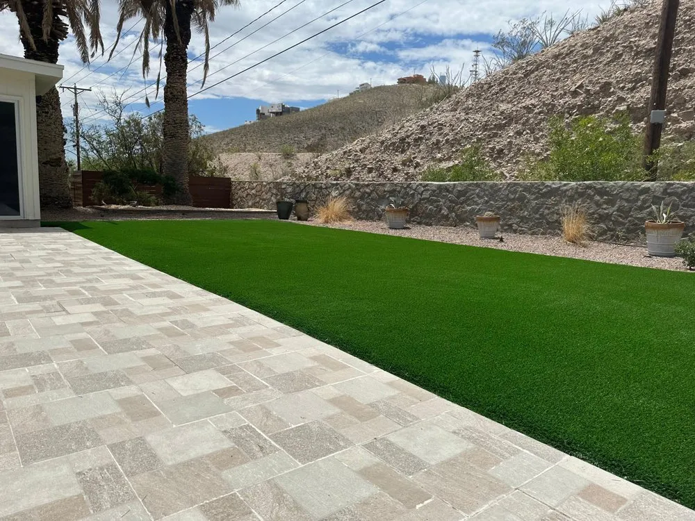 Professional garden landscaping for outdoor upgrades in El Paso, TX by Purchase Green Artificial Grass - El Paso