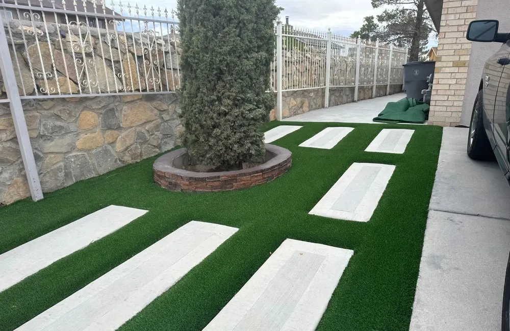Professional yard maintenance in El Paso, TX - Purchase Green Artificial Grass - El Paso
