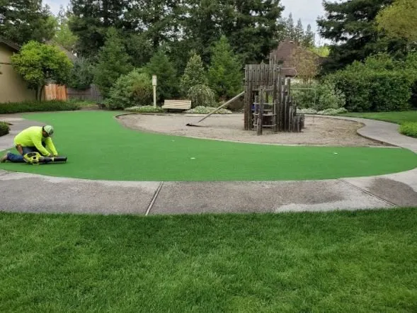 Custom landscaping services near you in Manteca, CA by Purchase Green Artificial Grass - Manteca