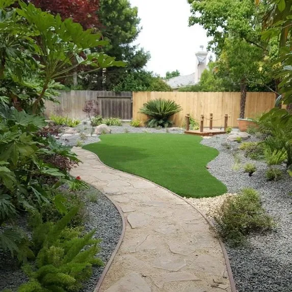 Custom landscape installation near you in Manteca, CA by Purchase Green Artificial Grass - Manteca