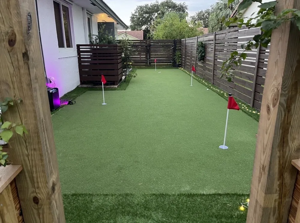 Expert yard cleanup service for year-round maintenance in Hollywood, FL by Purchase Green Artificial Grass - Miami
