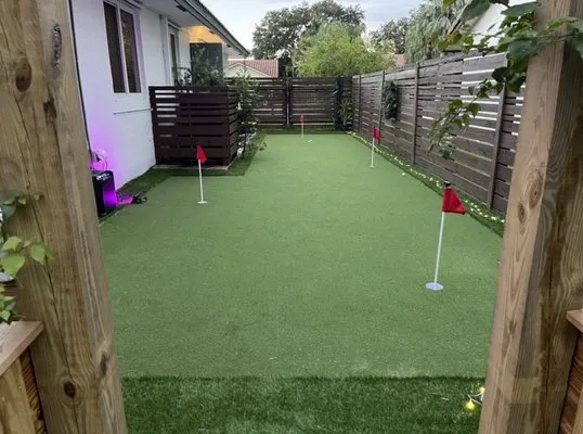 Purchase Green Artificial Grass - Miami Logo