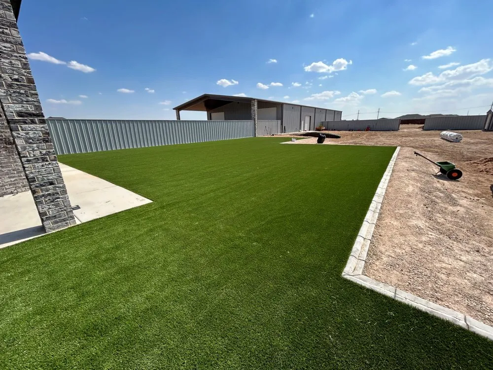 Custom yard cleanup service in Odessa, TX by Purchase Green Artificial Grass - Odessa-Midland