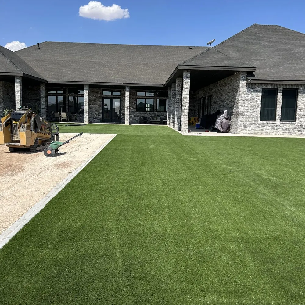 Custom residential landscaping experts serving Odessa, TX - Purchase Green Artificial Grass - Odessa-Midland