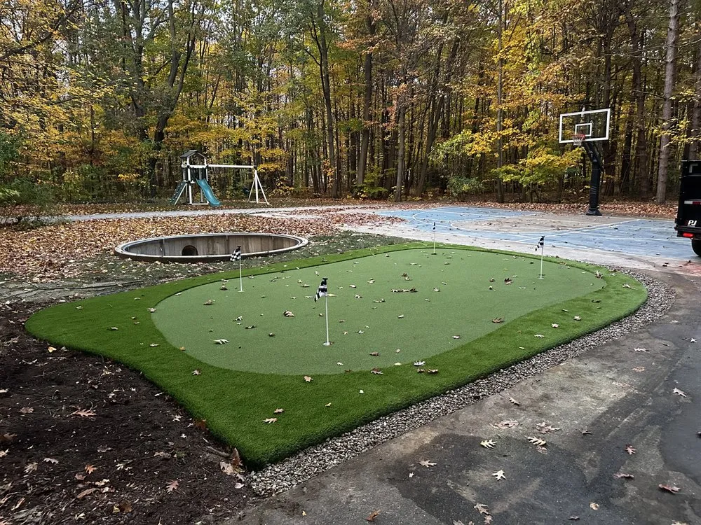 Top-rated garden landscaping for year-round maintenance across Lowell, MI - Purchase Green Artificial Grass - West Michigan