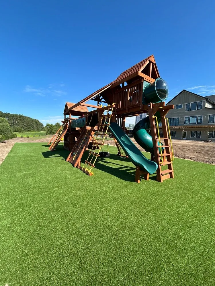 Professional outdoor landscaping in Chanhassen, MN - Purchase Green Artificial Grass