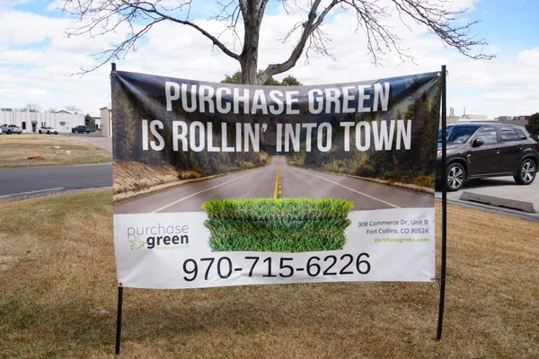 Purchase Green Artificial Grass Logo