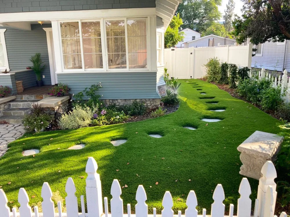 Professional residential landscaping in Fort Myers, FL by Purchase Green Artificial Grass