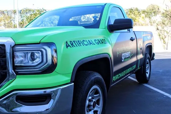 Purchase Green Artificial Grass Logo