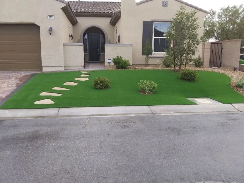 Expert landscape installation in Las Vegas, NV by Purchase Green Artificial Grass