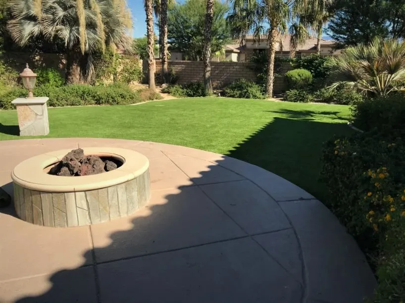 Professional garden landscaping in Palm Desert, CA by Purchase Green Artificial Grass