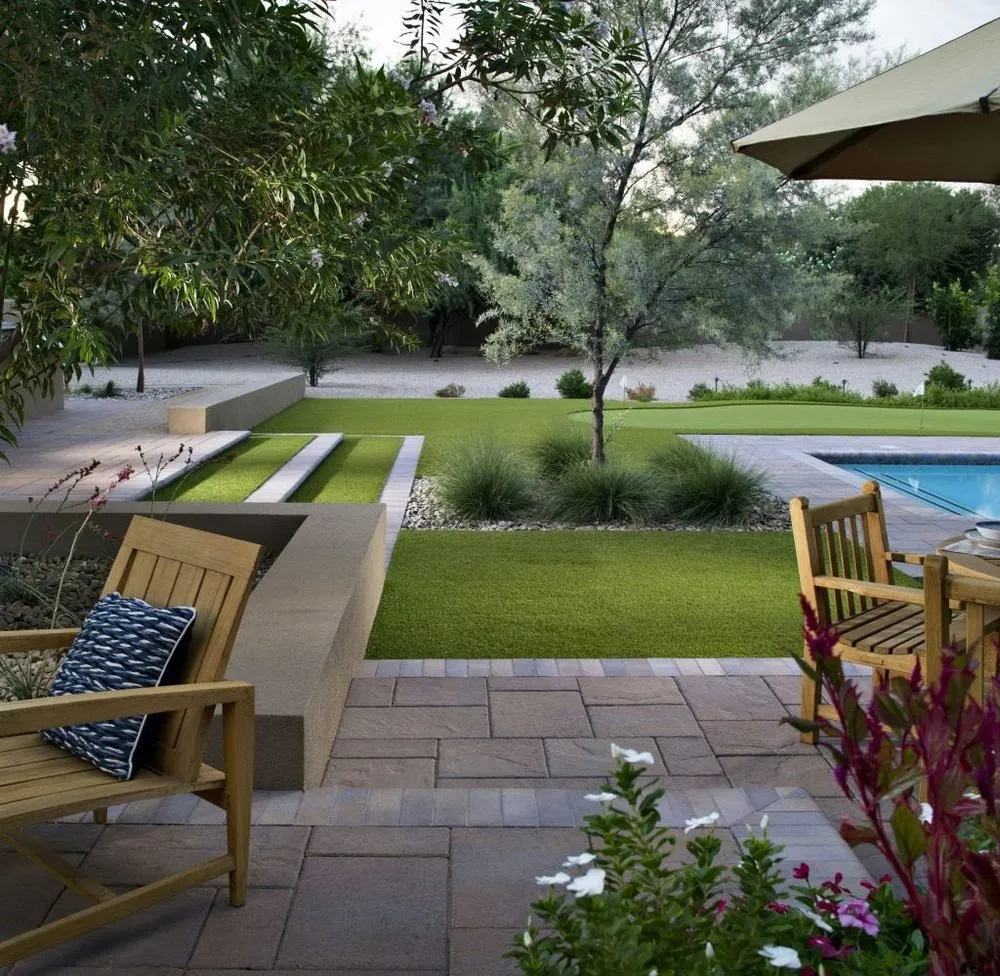 Professional outdoor landscaping for year-round maintenance in Springfield, VA by Purchase Green Artificial Grass