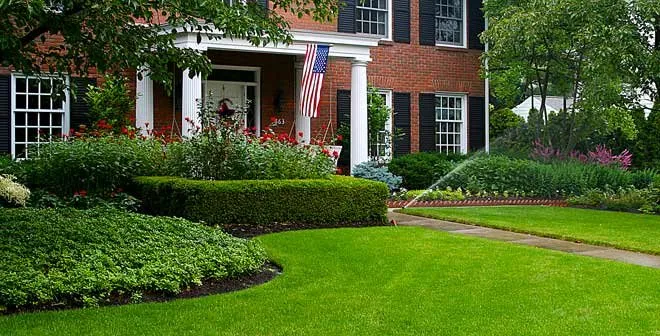 Local landscape installation for homes in Byron, MN by Pure Green Lawn Service