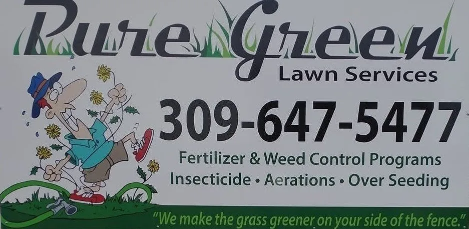 Local landscaping services in Canton, IL by Pure Green Lawn Services