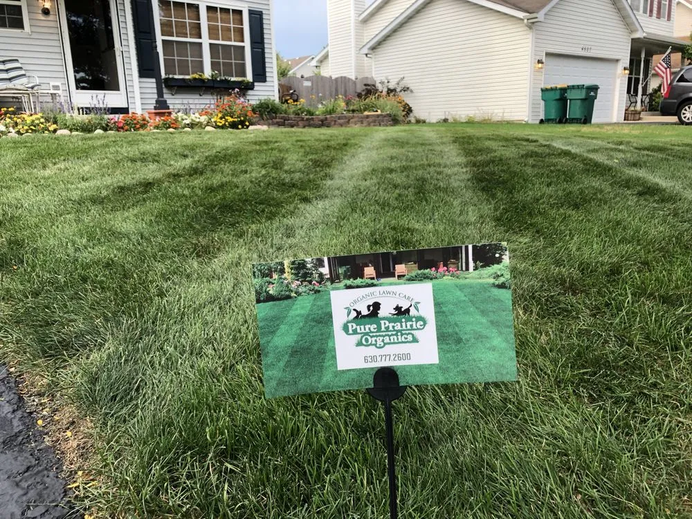 Expert residential landscaping in Joliet, IL by Pure Prairie Organics