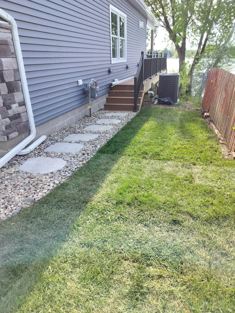 Custom outdoor landscaping for outdoor upgrades in Corunna, MI by Pure Precision Property Care
