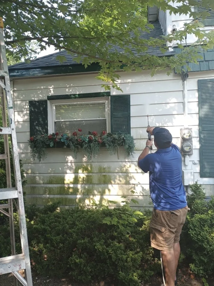Professional landscape installation with custom design across Howard City, MI - Pure Pressure Power Washing