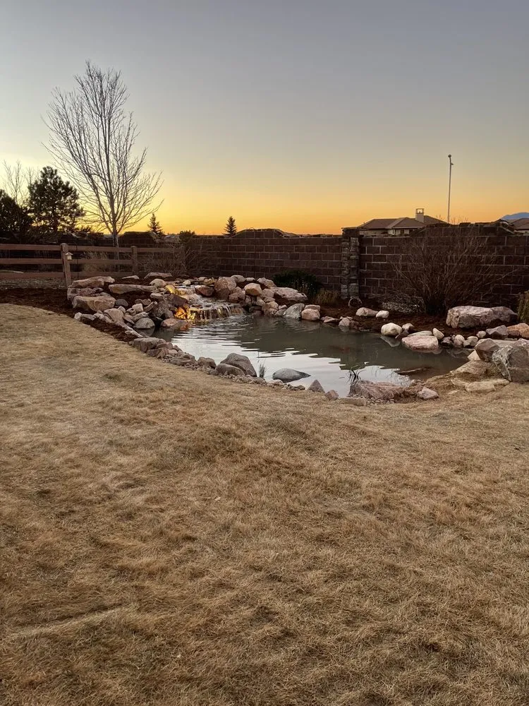 Professional yard maintenance for residential properties across Colorado Springs, CO - Purely Ponds & Waterfalls