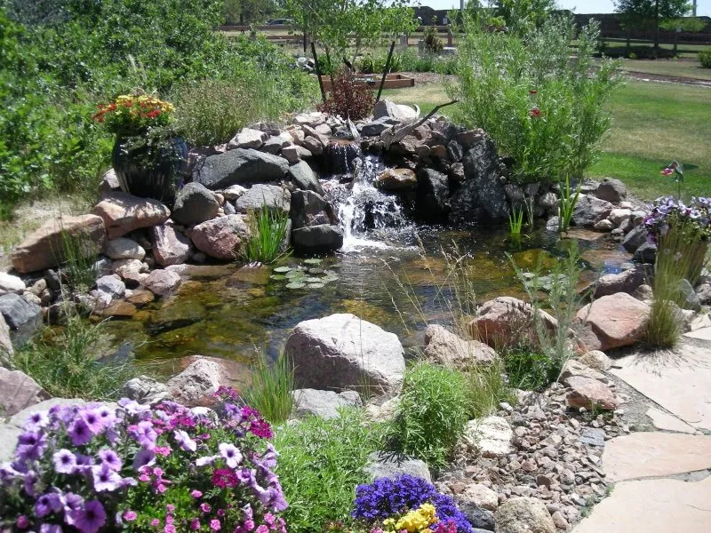 Affordable residential landscaping experts serving Colorado Springs, CO - Purely Ponds & Waterfalls