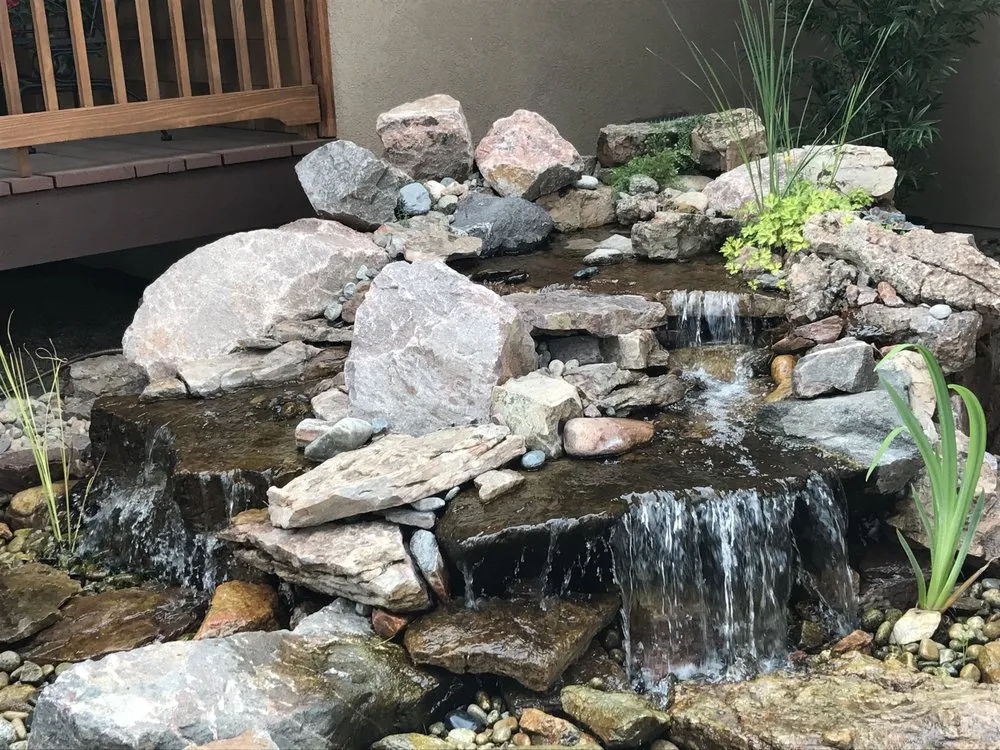 Custom landscaping services experts serving Colorado Springs, CO - Purely Ponds & Waterfalls