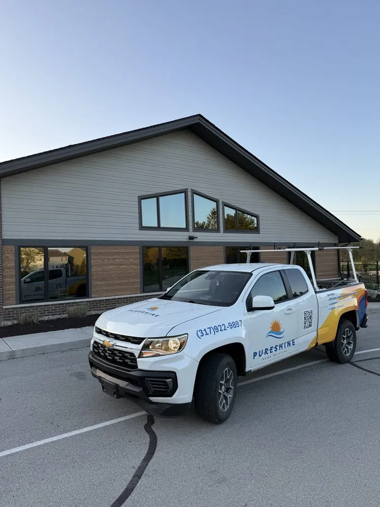 Professional yard cleanup service in Westfield, IN by Pureshine Home Services