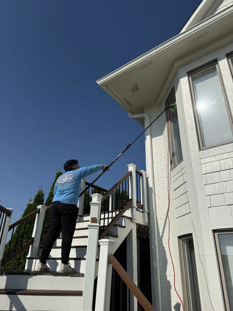 Affordable landscape installation in Westfield, IN by Pureshine Home Services