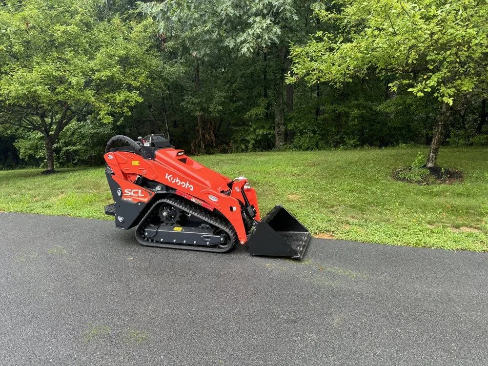 Custom lawn mowing service with custom design in Boxford, MA by Purington Equipment Rentals