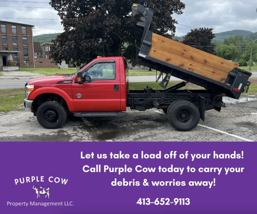 Professional lawn mowing service experts serving North Adams, MA - Purple Cow Property Management