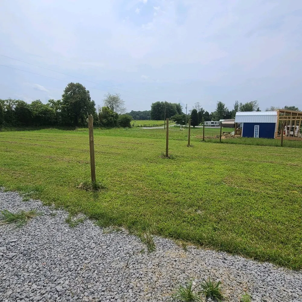 Professional landscape installation in Russell Springs, KY by Purple Monkey Lawn Care