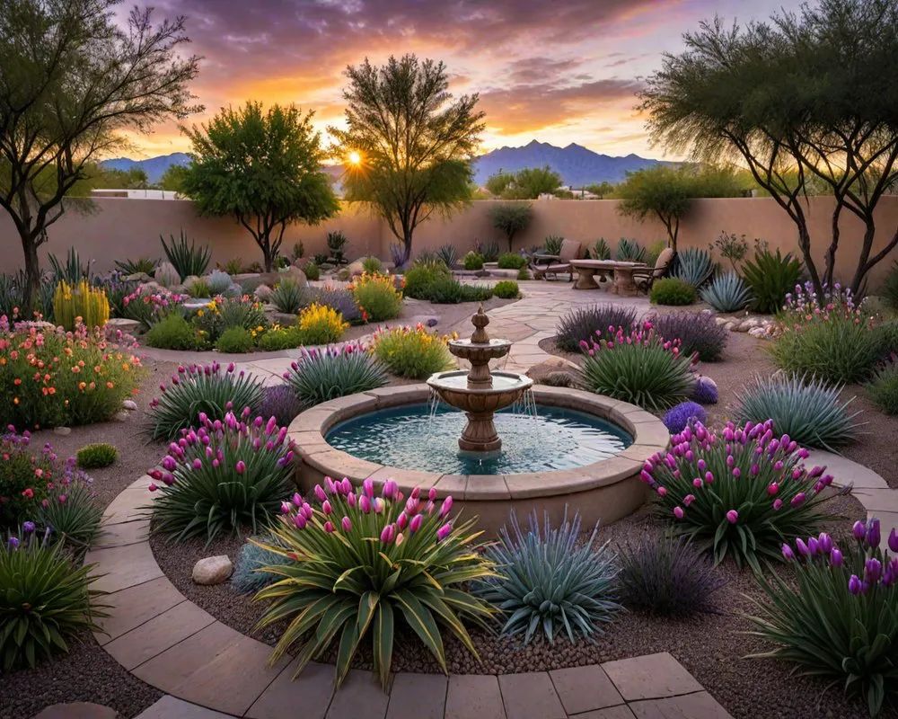 Affordable lawn mowing service near you in Tucson, AZ by Purple Sky Landscapes
