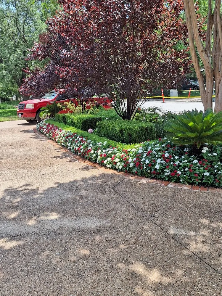 Affordable yard maintenance with custom design across Dallas, TX - Put God First Landscaping