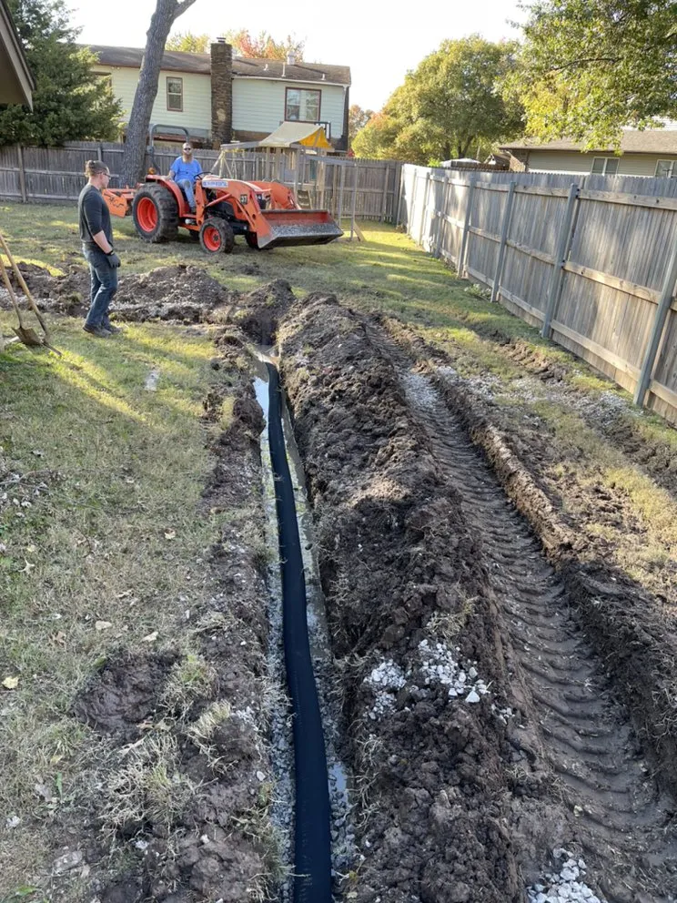 Professional yard maintenance for homes across Broken Arrow, OK - P&W Earthworx