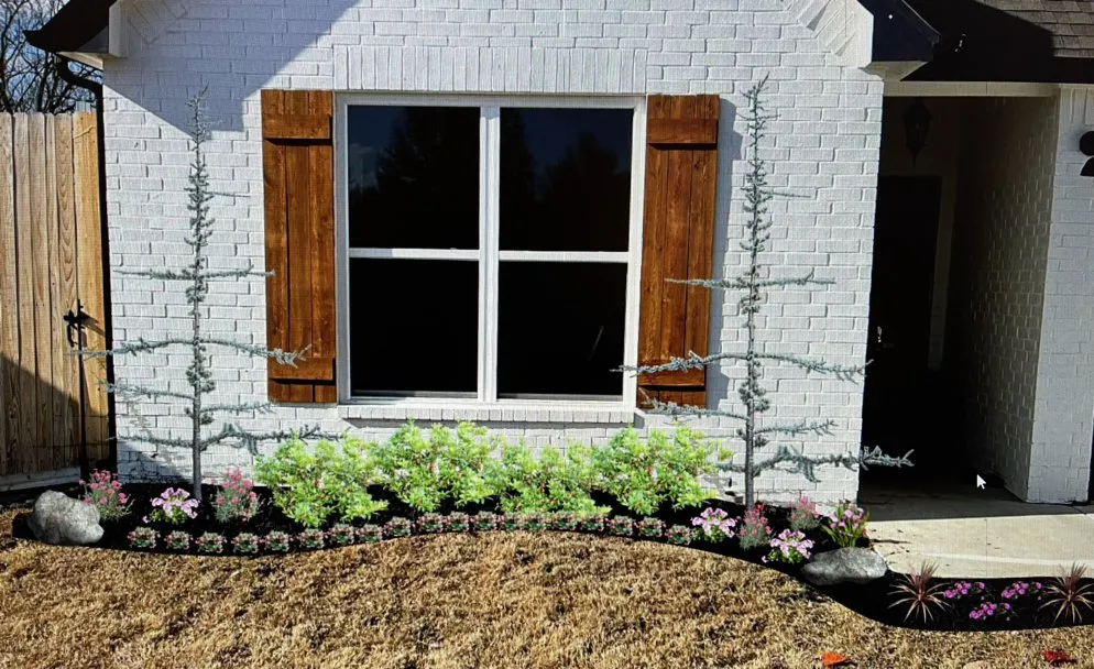 Professional landscape design with custom design in Broken Arrow, OK by P&W Earthworx