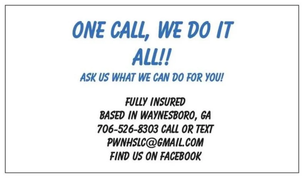 Reliable lawn care service with custom design in Waynesboro, GA by PWN Handyman Services And Lawn Care