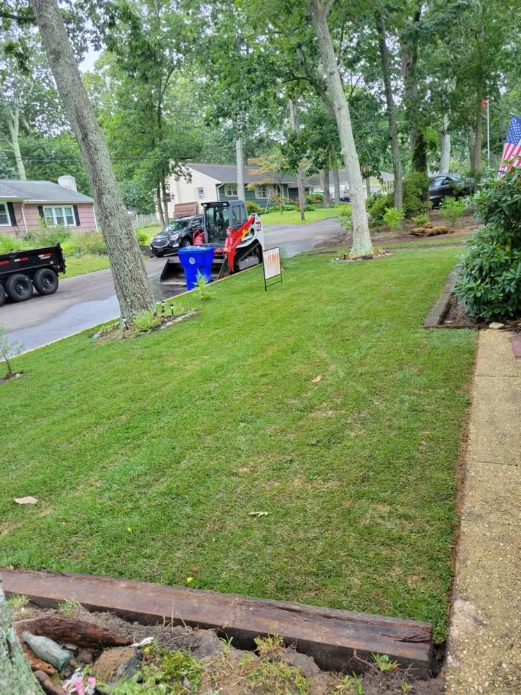 Local landscape installation in Brick, NJ - Pyramid Renovations