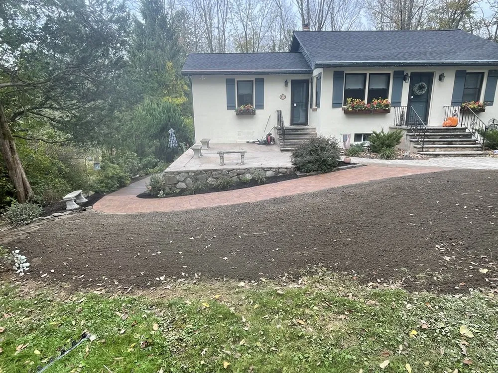 Custom lawn care service for residential properties in Newton, NJ by Pyskaty Landscaping