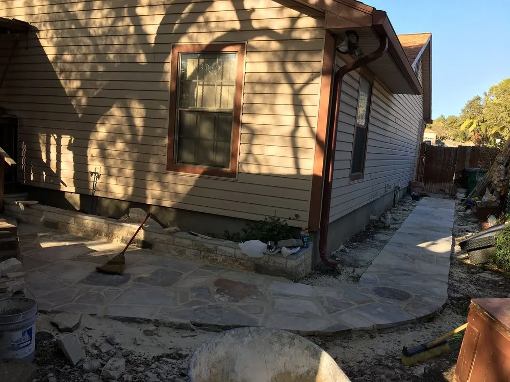 Local landscape installation in Miami, TX by PZ Mansory & Landscaping